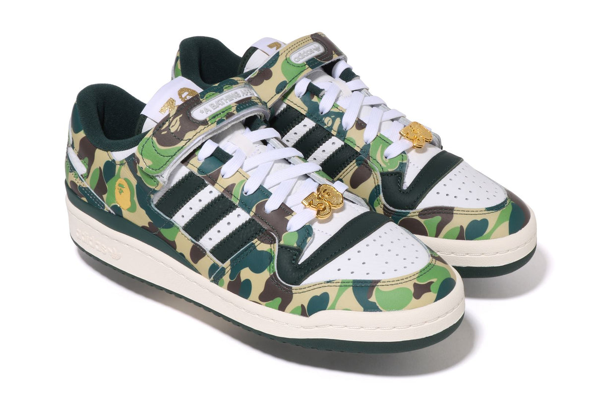 BAPEÂ® X ADIDAS FORUM 84 LOW ABC CAMO MENS