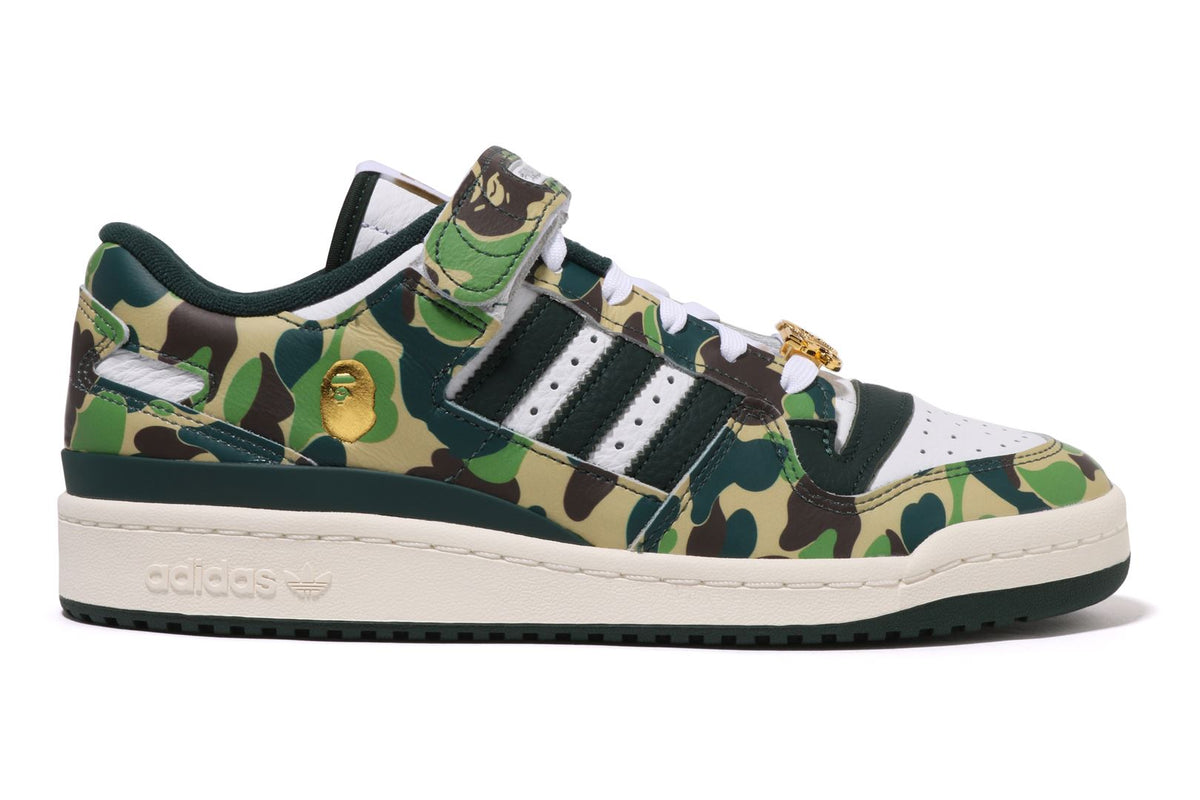 BAPEÂ® X ADIDAS FORUM 84 LOW ABC CAMO MENS