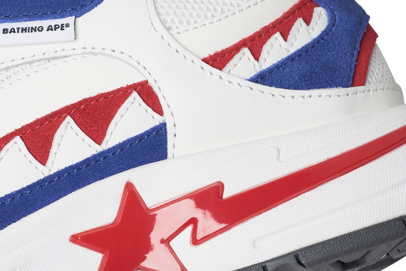 BAPE MENS UK EXCLUSIVE SHARK STA SNEAKERS SHOES