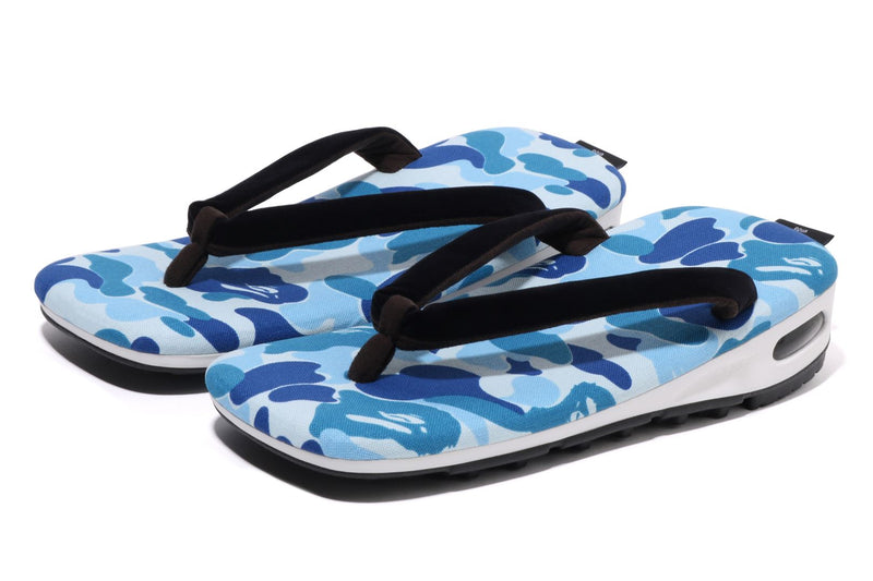 BAPE X GOYEMON MENS ABC CAMO FLIP FLOPS UNDA