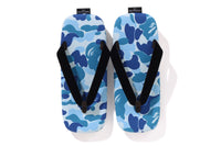 BAPE X GOYEMON MENS ABC CAMO FLIP FLOPS UNDA