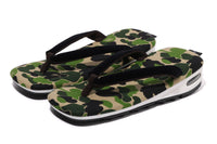 BAPE X GOYEMON MENS ABC CAMO FLIP FLOPS UNDA