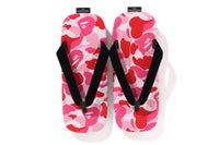 BAPE X GOYEMON MENS ABC CAMO FLIP FLOPS UNDA