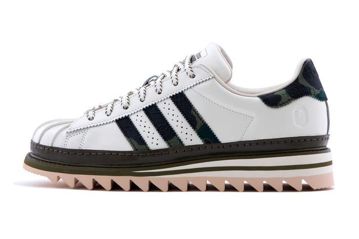 BAPE X CLOT SUPERSTAR BY EDISON CHEN MENS