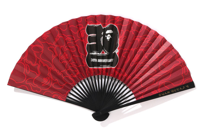 BAPE® 30TH ANNIV. JAPANESE FOLDING FAN