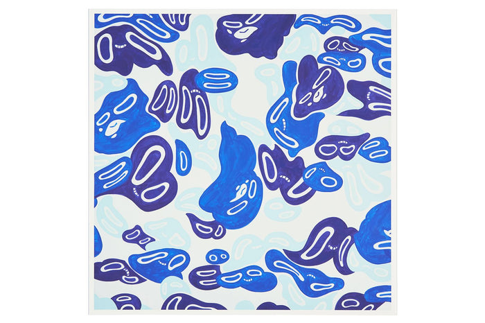 BAPE X JASPER WONG ONLY HAVE EYES ON YOU (BLUE) by JASPER WONG