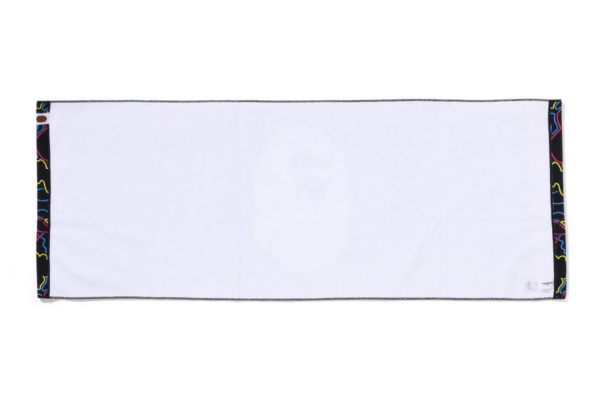 NEON CAMO SPORTS TOWEL M