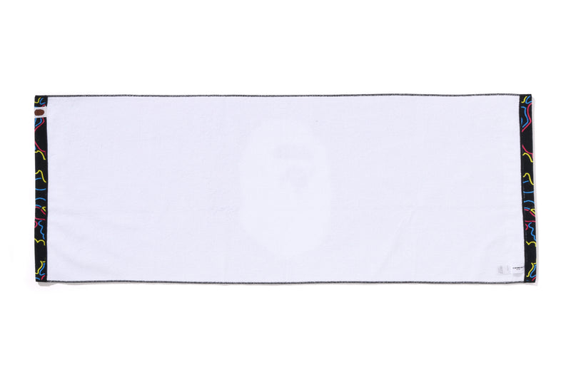 NEON CAMO SPORTS TOWEL M