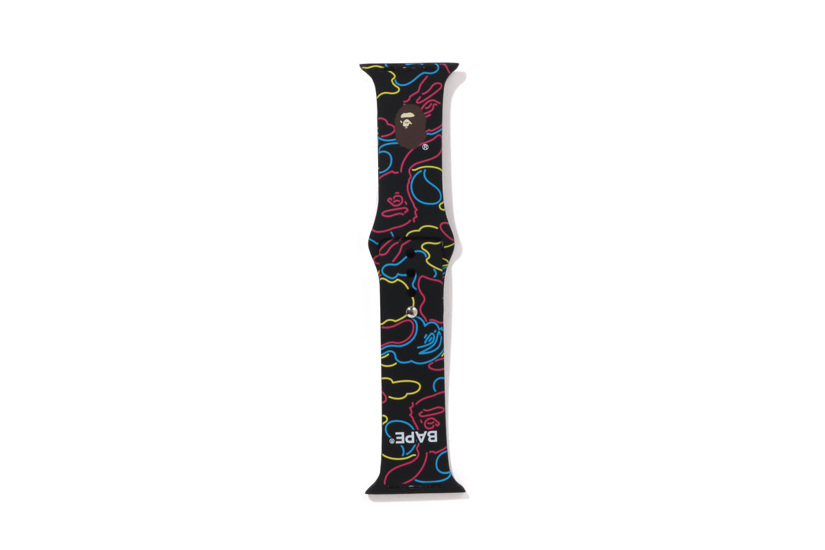NEON CAMO WATCH BAND M