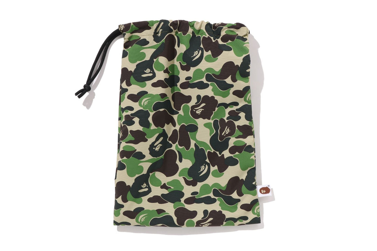 APE HEAD SLIPPERS & POUCH SET