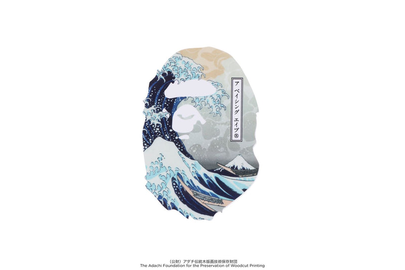 BAPE X UKIYO-E - APE HEAD STICKER SET