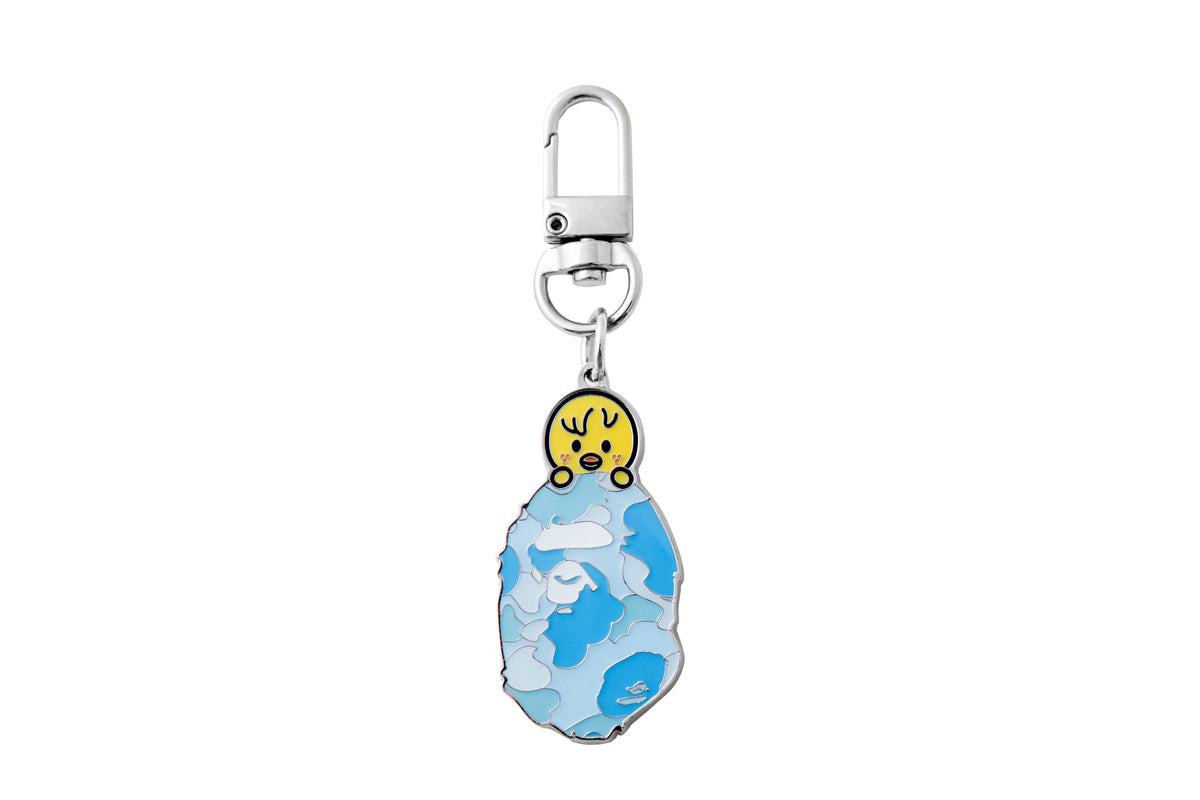 BAPE X STRAY KIDS BBOKARI KEYRING