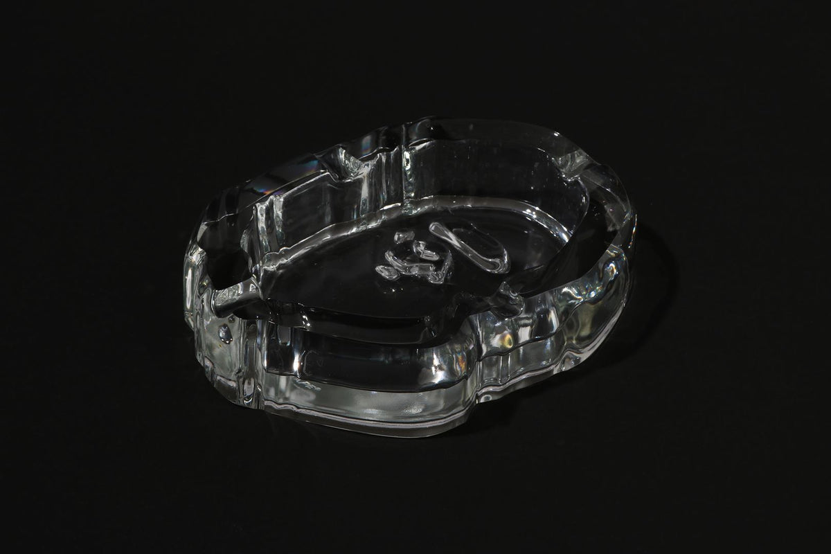 APE HEAD GLASS ASHTRAY
