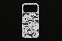 SOLID CAMO GLOW IN THE DARK COLLEGE IPHONE 18 PRO MAX CASE