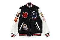 BAPE X UNDFTD VARSITY JACKET