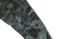 HYBRID CAMO MULTI BADGE PADDED MA-1 M