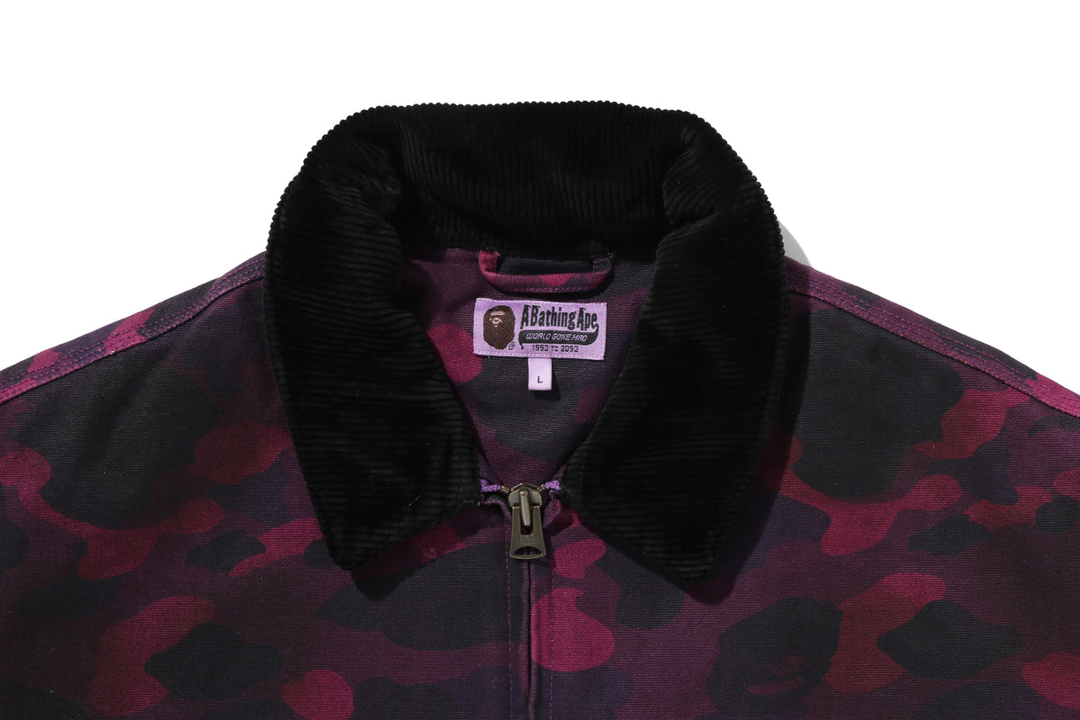 COLOR CAMO WORK JACKET