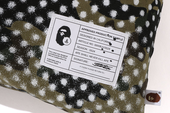 BAPE X JOSHUA VIDES FLUFFY BEADS CUSHION