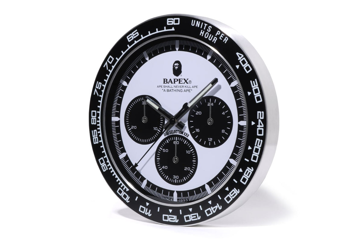 BAPE X GOD SELECTION XXX BAPEX® WALL CLOCK