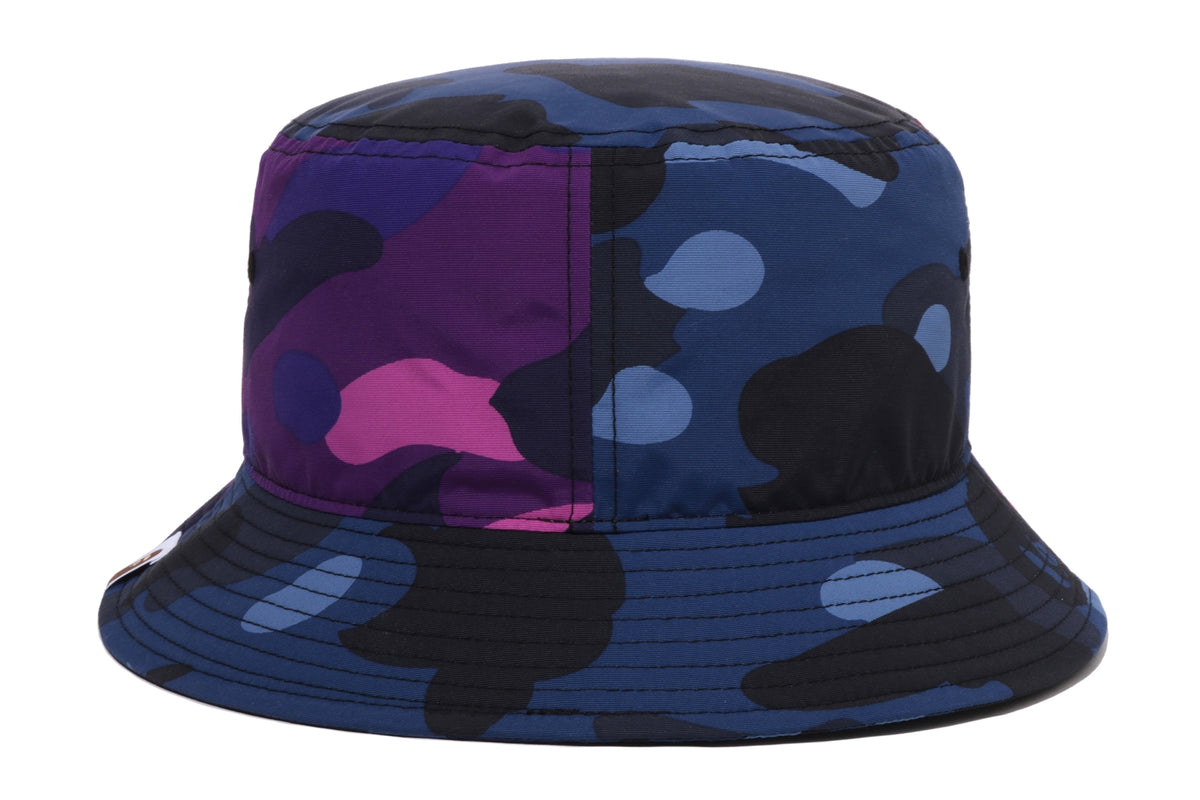 COLOR CAMO CRAZY PATTERN BUCKET HAT