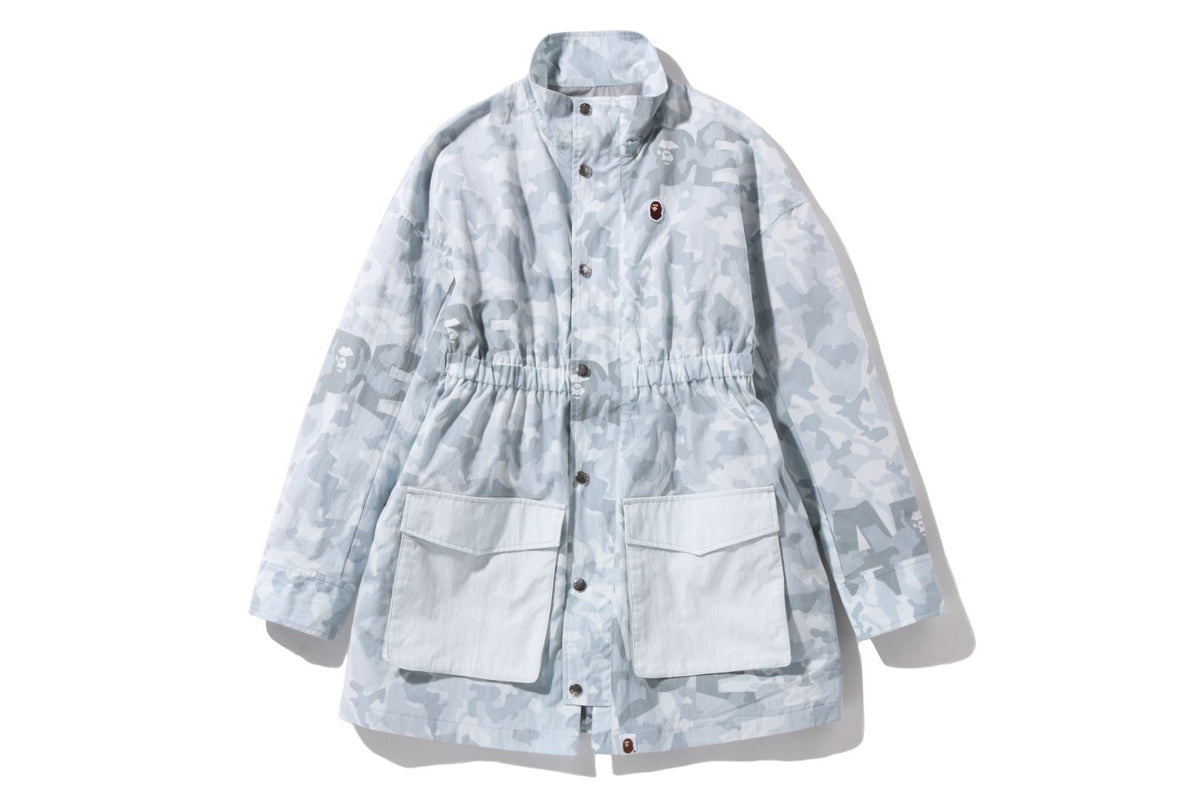 BAPE WOMENS SAND CAMO M 65 JACKET