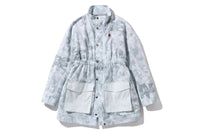 BAPE WOMENS SAND CAMO M 65 JACKET