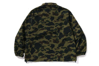 BAPE NYLON CAMOUFLAGE  GORE-TEX WIND STOPPER RELAXED COACH JACKET MENS