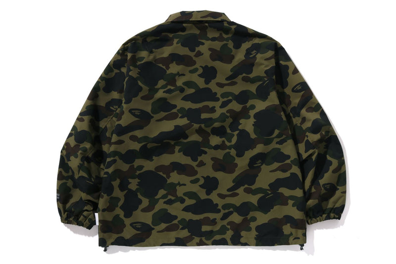 BAPE NYLON CAMOUFLAGE  GORE-TEX WIND STOPPER RELAXED COACH JACKET MENS