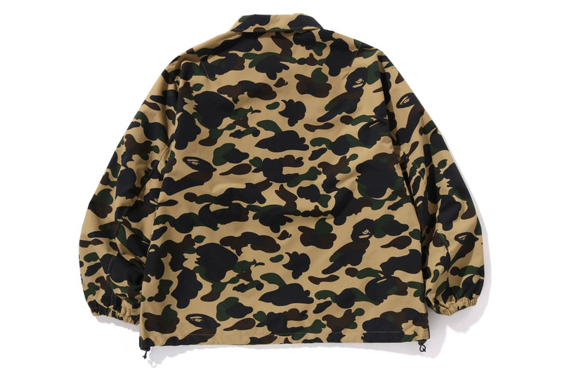 BAPE NYLON CAMOUFLAGE  GORE-TEX WIND STOPPER RELAXED COACH JACKET MENS
