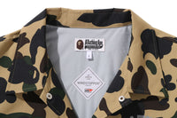 BAPE NYLON CAMOUFLAGE  GORE-TEX WIND STOPPER RELAXED COACH JACKET MENS