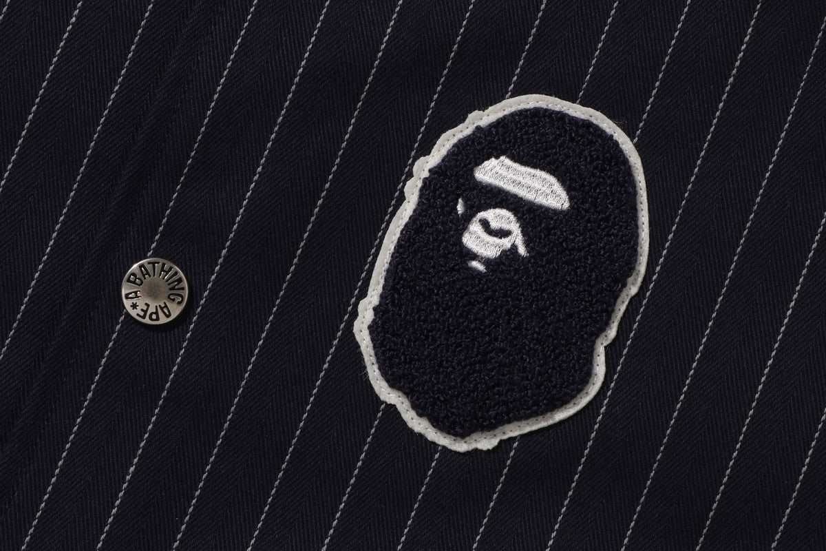 STRIPE STADIUM COTTON JACKET