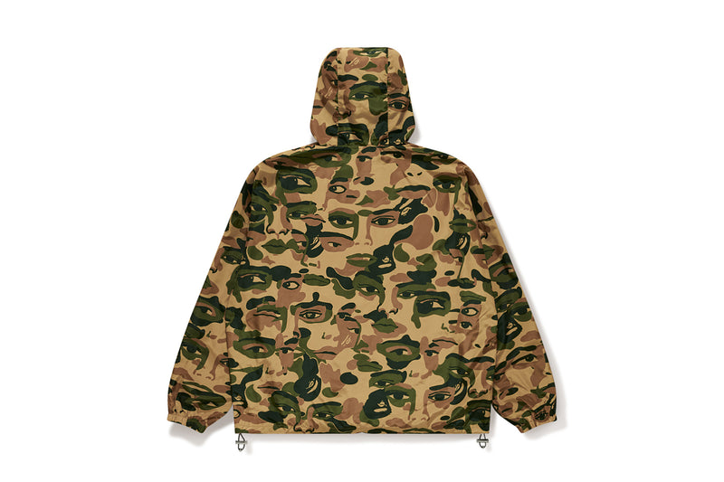 BAPE X KIDSUPER CAMO LIGHTWEIGHT JACKET MENS