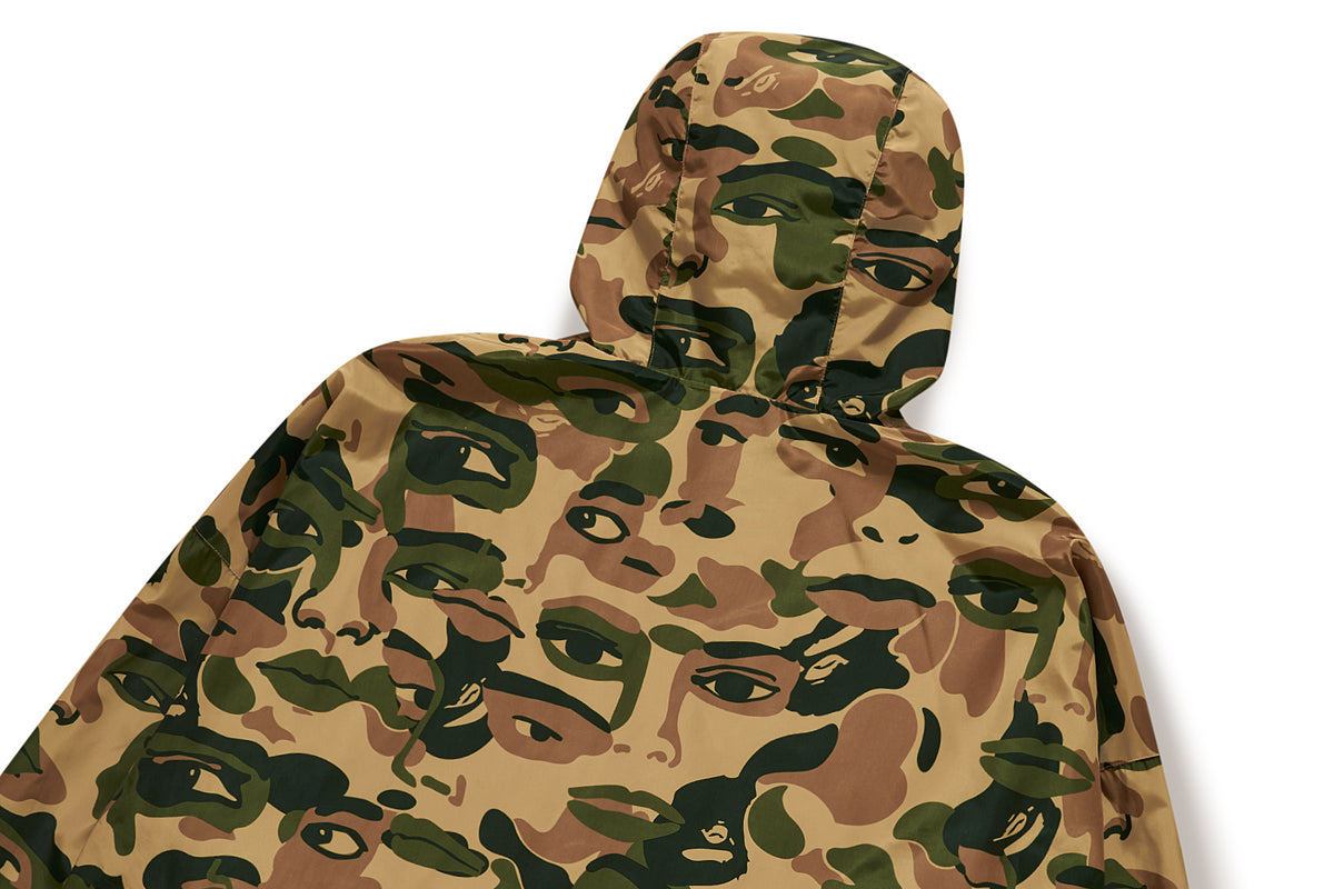 BAPE X KIDSUPER CAMO LIGHTWEIGHT JACKET MENS