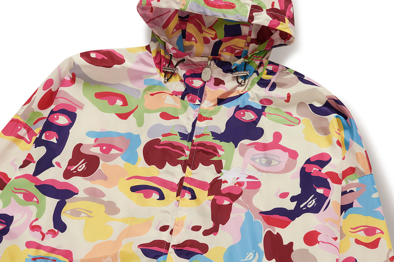 BAPE X KIDSUPER CAMO LIGHTWEIGHT JACKET MENS