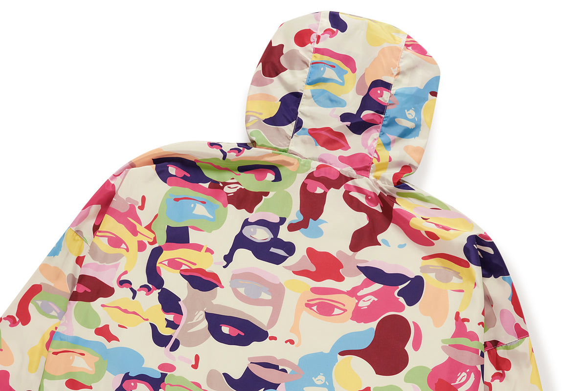 BAPE X KIDSUPER CAMO LIGHTWEIGHT JACKET MENS