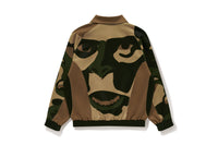 BAPE X KIDSUPER MENS COLOURBLOCK PATCHWORK TRACK JACKET