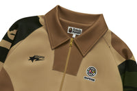 BAPE X KIDSUPER MENS COLOURBLOCK PATCHWORK TRACK JACKET
