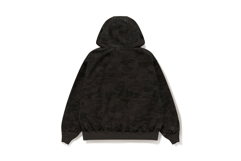 BAPE X KIDSUPER MENS COTTON JACQUARD SOLID CAMO JACKET