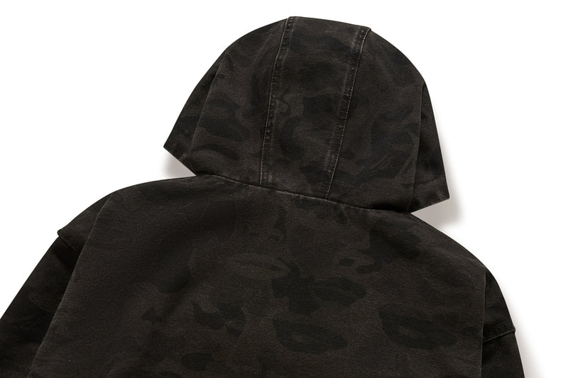 BAPE X KIDSUPER MENS COTTON JACQUARD SOLID CAMO JACKET