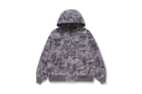 BAPE X KIDSUPER MENS COTTON JACQUARD SOLID CAMO JACKET