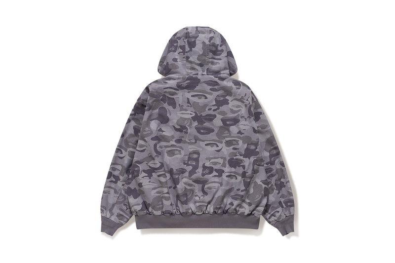 BAPE X KIDSUPER MENS COTTON JACQUARD SOLID CAMO JACKET