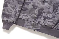 BAPE X KIDSUPER MENS COTTON JACQUARD SOLID CAMO JACKET