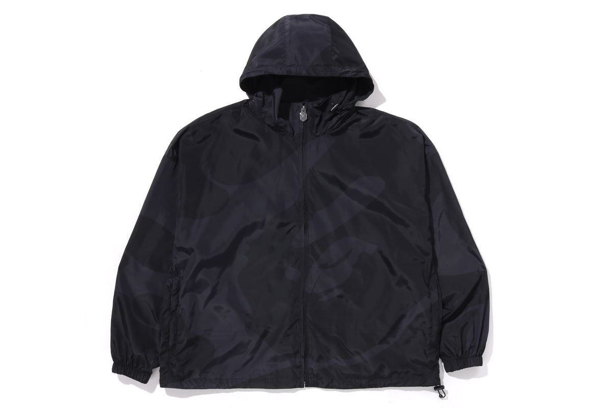 BAPE MENS NYLON CAMO ABC HOODED JACKET