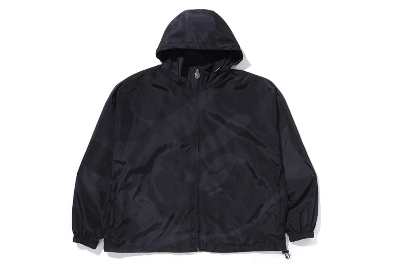 BAPE MENS NYLON CAMO ABC HOODED JACKET