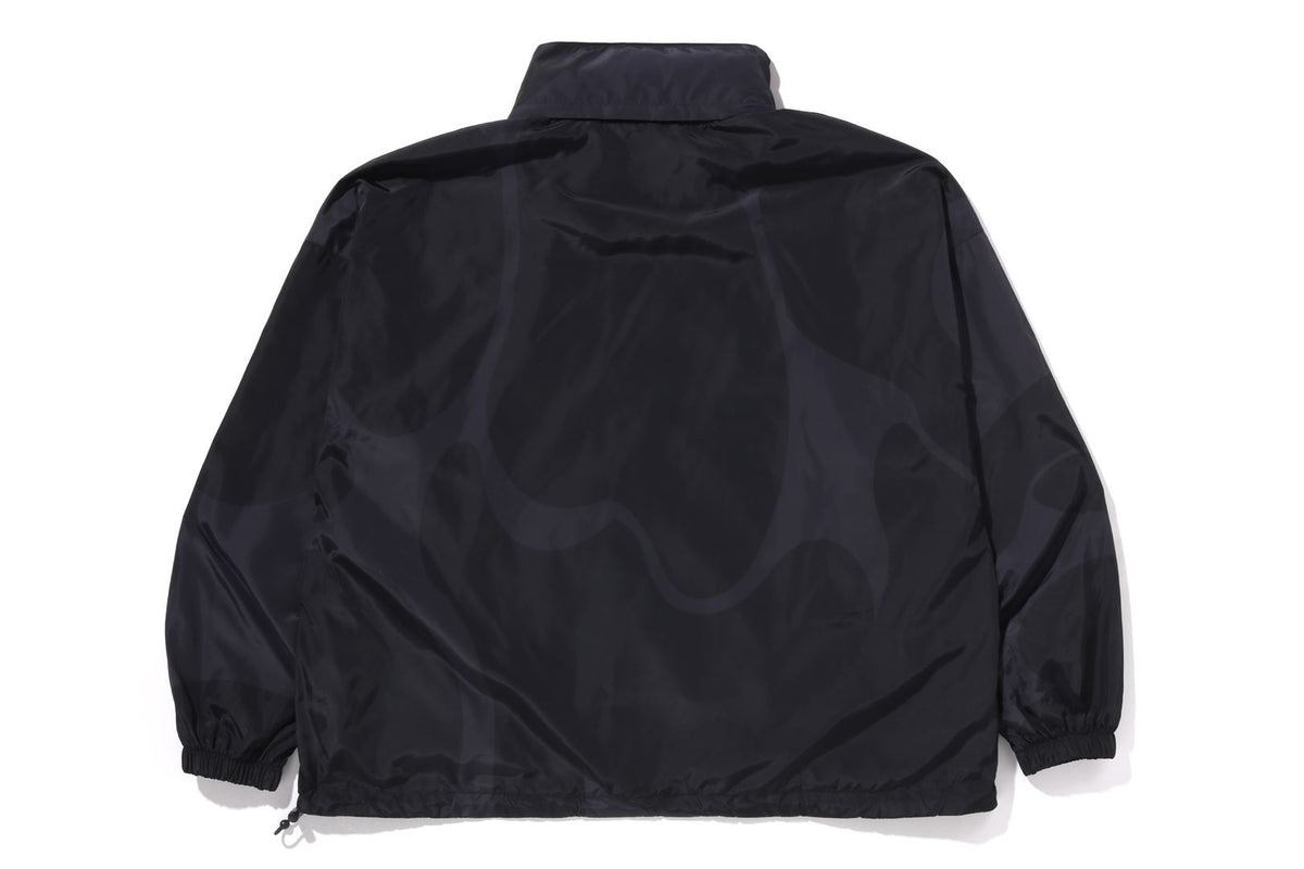 BAPE MENS NYLON CAMO ABC HOODED JACKET