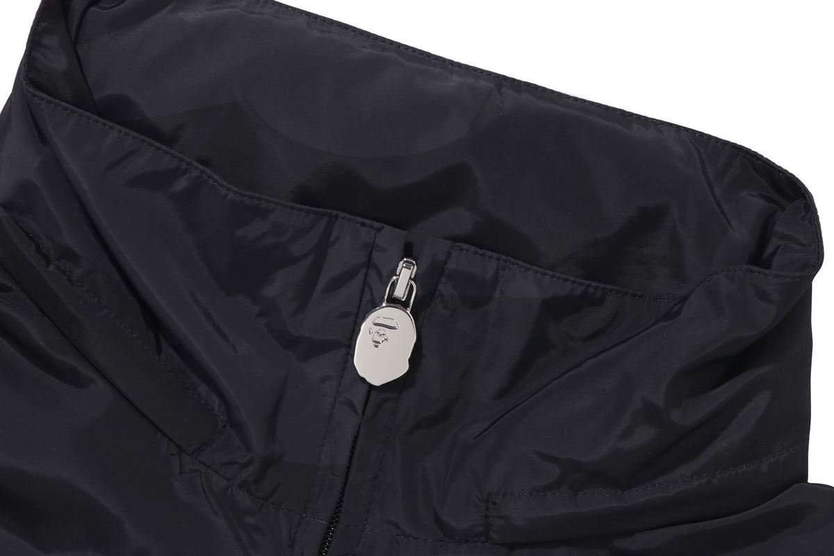 BAPE MENS NYLON CAMO ABC HOODED JACKET