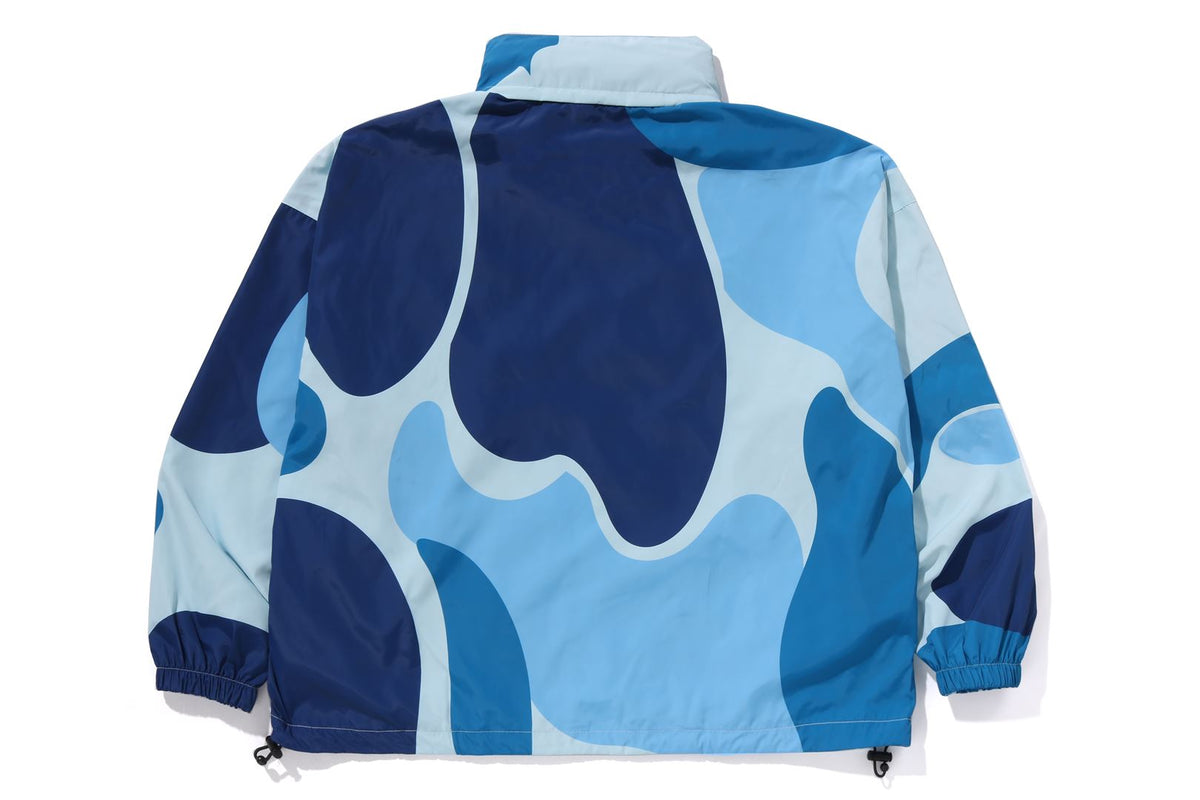BAPE MENS NYLON CAMO ABC HOODED JACKET