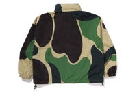 BAPE MENS NYLON CAMO ABC HOODED JACKET