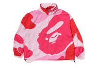 BAPE MENS NYLON CAMO ABC HOODED JACKET