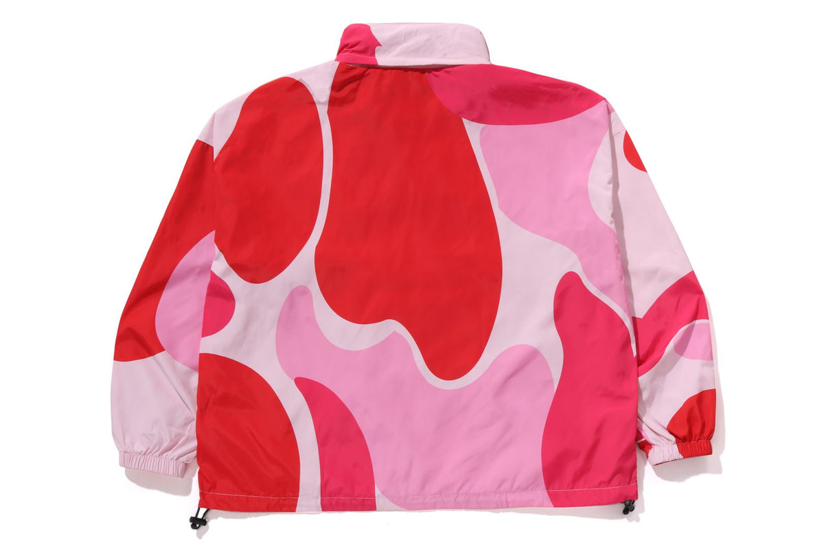 BAPE MENS NYLON CAMO ABC HOODED JACKET